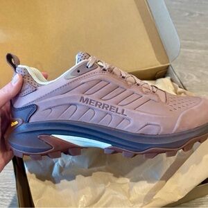 Merrell - women’s Moab Speed 2 nubuck leather waterproof trail shoe